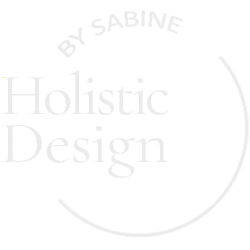 logo holistic design white Holistic Design by Sabine